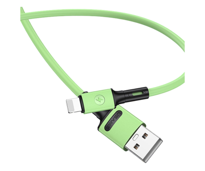 Kabel USAMS Kabel U52 lightning 2A Fast Charge1m zielonySJ434USB02
